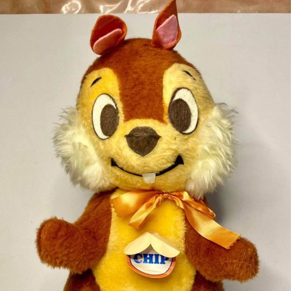 Vintage 1970’s Walt Disney Chip And Dale Plush Chipmunks RARE - Picture 2 of 9